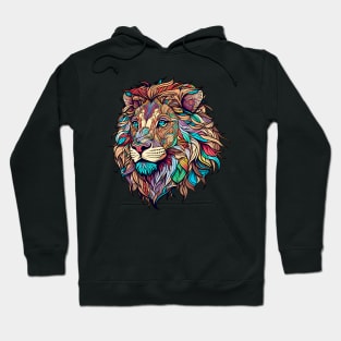 Lion Face Hoodie